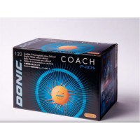 Donic Coach P40+** Cell Free κουτί με 120 κίτρινα μπαλάκια
